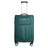 Gabbiano Avon 3 Piece Softside Spinner Luggage Set (Ocean Green)