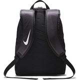 Nike Kid'S Brasilia Printed Backpack, Black/Black/White, One Size
