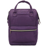 Lily & Drew Casual Travel Daypack School Backpack For Men Women And 14 Inch Laptop Computer, With