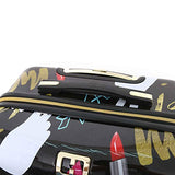 HALINA Nikki Chu Kiss Me 3 Piece Set Luggage, Multicolor