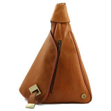Tuscany Leather Hanoi Leather Backpack Brown Leather Backpacks