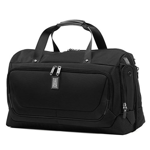 Travelpro Luggage Crew 11 22" Carry-on Smart Duffel with Suiter w/USB Port, Black