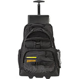 Targus Rolling Backpack Case For 15.4-Inch Laptops, Black (Tsb700)