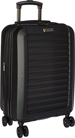 Kenneth Cole Reaction Unisex Midtown - 20" Expandable 8-Wheel Upright Carry On Black Luggage