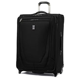 Travelpro Luggage Crew 11 26" Expandable Rollaboard Suitcase w/Suiter, Black