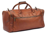 Robert Meyers Fine Leather Classic Duffel Bag (Black)