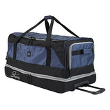 Skyway Sodo 34-inch Drop-Bottom Rolling Duffel, Navy Blue