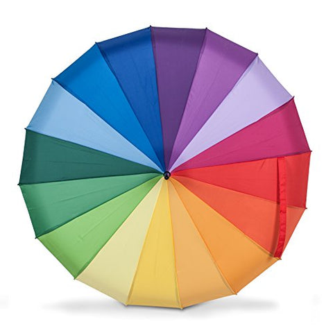 Abbott Collection 27 Rainbow Pagoda Umbrella