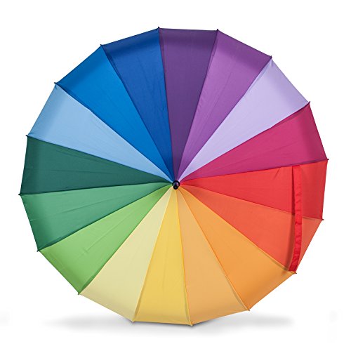 Abbott Collection 27 Rainbow Pagoda Umbrella