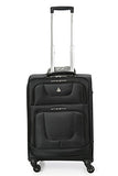 Aerolite 4 Wheel Spinner 24X16X10" Lightweight Luggage Suitcase -Max Carry On Size For Southwest