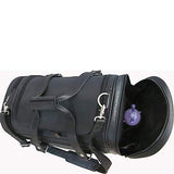 Amerileather 22" Jumbo Duffel Black/Duffel/Leather