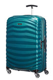 Samsonite Lite-Shock Suitcase 4 Wheel Spinner 69cm Petrol Blue