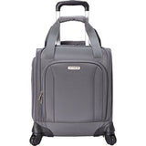Samsonite Spinner Underseat with USB Port (Pewter)