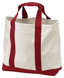 Port & Company - 2-Tone Shopping Tote Bag