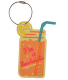 Unique Luggage Tag [3 Pack] Travel Pineapple Ice Cream Drink Bag Identify Label