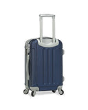 Dejuno Neato 3-Piece Hardside Spinner Combination Lock Luggage Set, Navy