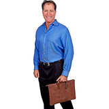 Claire Chase Rustic Folio With Handle Briefcase, Rustic Brown, One Size