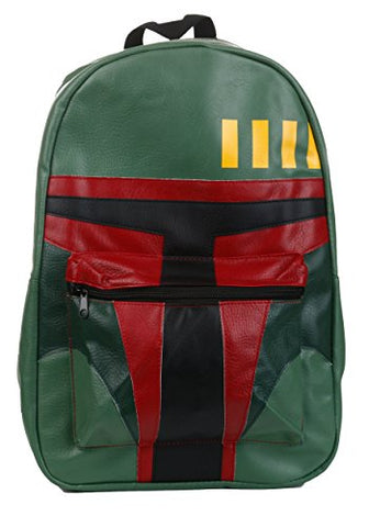 Star Wars Boba Fett Face Green Backpack