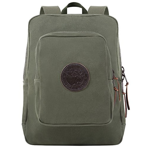 Duluth Pack Medium Standard Daypack, Olive Drab, 16 X 12 X 4-Inch