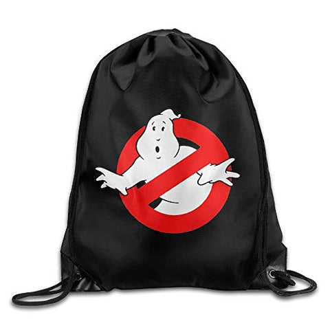 GBMVN Geek Ghostbusters Unisex Drawstring Gym Sack Sport Bag