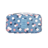 Damara Ladies Travel Bra Underwear Bag Organizers Portable Tidy Cosmetic Pocket,Yellow