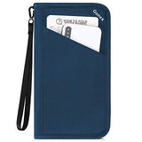 Gonex Passport holder RFID Blocking Travel Wallet with Removable Wristlet Strap for Men& Women,