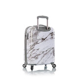 Heys America Unisex Carrara Marble 21" Spinner White One Size