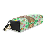 Colourlife Animals Forest Pu Leather Pencil Case Holder Pouch Makeup Bags For Boys Girls Adults