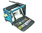 Tutto 9224Tma Turquoise Tutto Machine On Wheels Case, 25 By 18.5 By 13, Turquoise