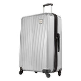 Skyway Epic Hardside 4-Wheel Luggage Spinner Collection (Silver, 28-Inch)