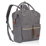 Veegul Stylish Doctor Style Multipurpose Canvas School Travel Backpack For Men Women Dual Pockets