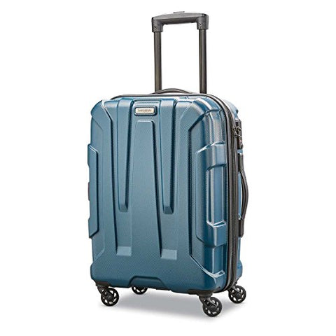 Samsonite Centric Expandable Hardside Carry On Luggage with Spinner Wheels, 20 Inch, Teal