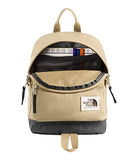 The North Face Mini Mini Berkeley, Kelp Tan Dark Heather/Asphalt Grey Light Heather, OS