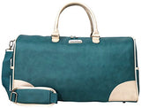 Nicole Miller Sharon City Duffel Bags (Teal)