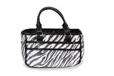 Zebra Sequin Ice Skating Bag Tennis Gym And Ballet Girls Athletic Bag