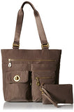 Baggallini Tulum Travel Tote Bag, Portobello, One Size