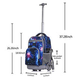 Yexin Primary School Student Trolley Bag - New Laptop Rolling Backpack For Schooling & Travel, 18