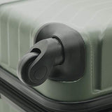 Wrangler Auburn Hills Hardside Spinner Luggage, Thyme Green, Carry-On 20-Inch