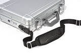 Zero Halliburton Geo Aluminum 3.0 Attaché-Large Computer Case Briefcase, Silver, One Size
