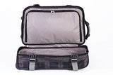 Athalon Luggage Carryon Equipment Wheeled Duffel Bag, Black, One Size