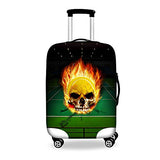 Youngerbaby Skull Luggage Cover Spandex Travel Suitcase Protective 18/20/24/28 Inch