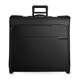 Briggs & Riley Baseline-Softside Carry-On 2-Wheel Wardrobe Bag, Black, One Size
