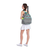AME and Lulu Black Shutters Tennis Backpack