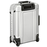 Zero Halliburton Geo Aluminum 2.0 Carry-On 2-Wheel Travel Case Silver