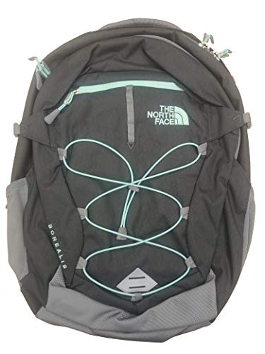 The North Face Women Borealis Backpack (Zinc Grey Light Heather Surf Green)