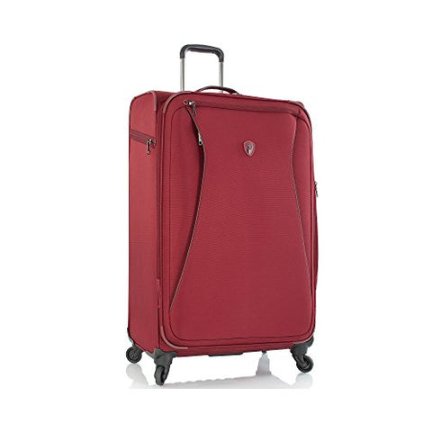 Helix 26" Spinner Suitcase Color: Red