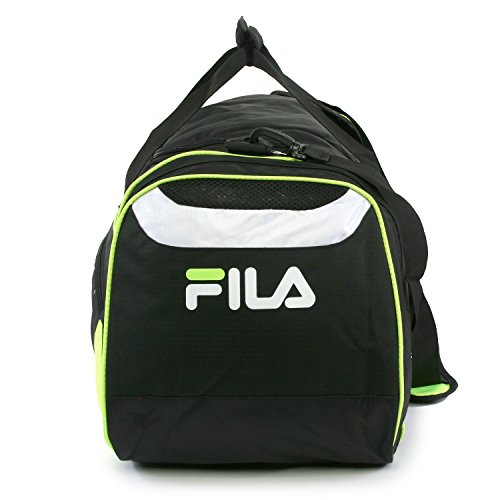 Fila Acer 25" Sport Duffel Bag, Black/Neon Green
