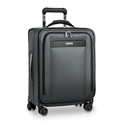 Briggs & Riley Transcend Wide Carry-on Expandable 21" Spinner, Slate