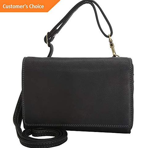 Sandover Derek Alexander Small Convertible Multi Organizer Clutche NEW | Model LGGG - 11371 |