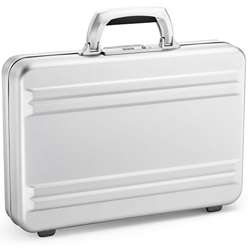 Zero Halliburton Slimline 3" Small Attache (Silver)